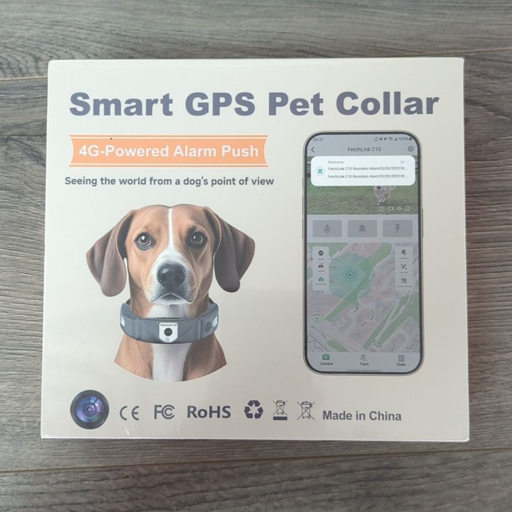 FetchLink C10 Smart GPS Pet Collar